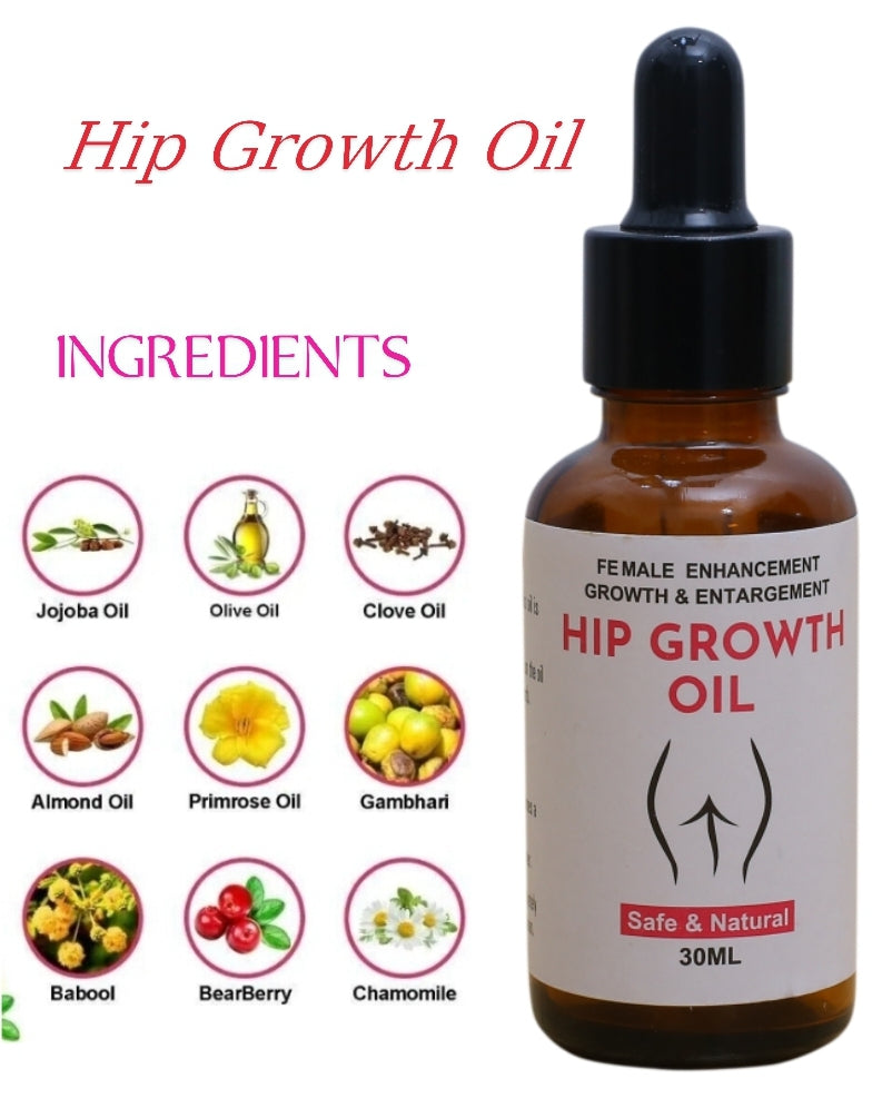 Hip Growth Oil     ہِپ بڑھانے والا تیل بیک کے لیے
