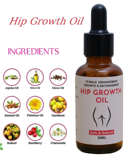 Hip Growth Oil     ہِپ بڑھانے والا تیل بیک کے لیے