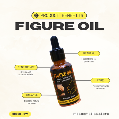Figure Oil     چھاتی کے سائز میں قدرتی اضافہ کرتی ہے